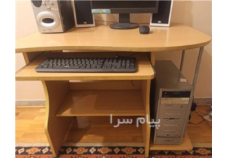 فروش میز تحریر و کامپیوتر دست دوم در تهران کاملا سالم و تمیز بدون خط مش