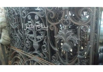 تولید درب فرفورژه و درب های اکاردئونی