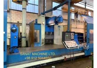 فرز CNC اسپانیایی ۵ متری در تهران فروش دستگاه فرز CNC طول 5 متر ساخت