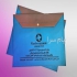 پوشه دکمه دار ۹۰ گرم در اصفهان چاپ پوشه دکمه دار دو رنگ با ضخامت 90 گرم