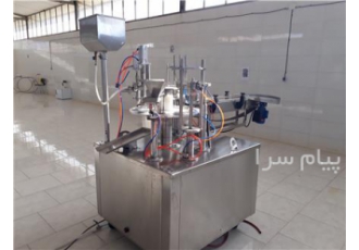 دستگاه پرکن روتاری دهنه ۹۵ بستنی