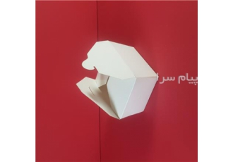 جعبه سیب زمینی جعبه فست فودی جعبه سوخاری در قم جعبه سیب زمینی تولید