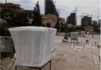 سایبان کولر آبی و کولر گازی در تهران سایبان کولر آبی و گازی از جنس ۱