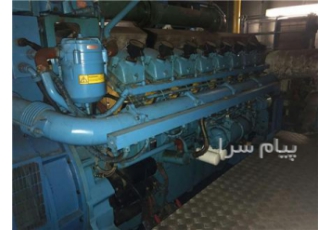 ژنراتور گاز سوز 2 مگاواتی با موتور پرکینز انگلستان