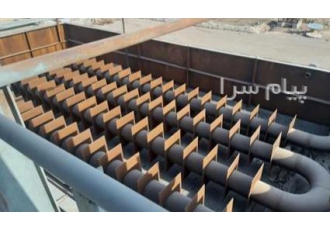 کندانسور کندانسور محل بندرعباس رنگ نشده L 8 8 W 4 3 H 1 2 Pipe 10 Inch