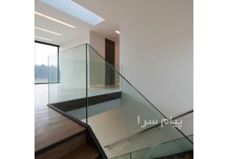 نرده شیشه ایی در تهران اجرای نرده های شیشه ایی هند ریل شیشه ای نشکن