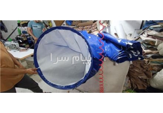 داکت تهویه دهشی در طبس داکت تهویه دهشی جهت ارسال هوا به داخل تونل