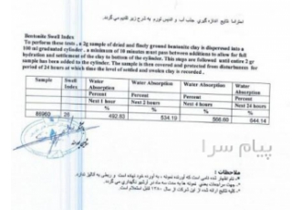 خرید بنتونیت فله کلوخه پودر (درب معدن) در سرایان برای مشاوره رایگان