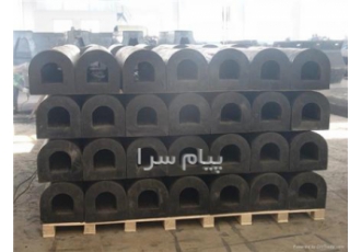 قیمت انواع فندر لاستیکی ضربه گیر کشتی و اسکله D شکل در اصفهان فندر