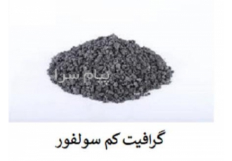 گرافیت کم سولفور مواد اولیه ریخته گری در تهران شرکت شایان مواد تامین