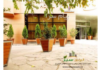 فلاو رباکس و گلدان مدل آناهیتا تولید شرکت ترنج سبز در مشهد ترنج سبز