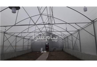 ساخت سازه گلخانه در بابل گروه صنعتی مهراد با بیش از 20 سال تجربه ساخت