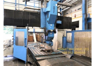 فرز دروازه ای ۵ محور زایر اسپانیا در تهران یکدستگاه فرز دروازه ای CNC