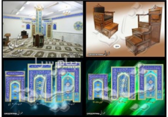 جامهری جاکتابی (تمام MDF) در تهران شرکت طلیعه نور تولید کننده انواع