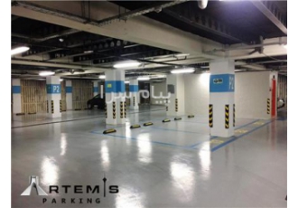 اجرای اپوکسی و خط کشی پارکینگ استوپر ضربه گیر ستون در تهران اپوکسی