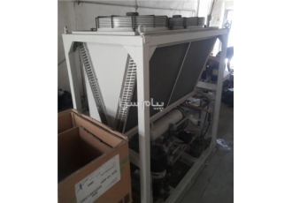 فروش چیلر هواخنک در تبریز چیلر هواخنک 20 تن درحد نو فقط یکماه کار کرده