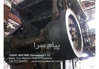 پرس فورج گرم ۴۰۰۰ تن وارونژ روسیه در تهران اکازیون فروش یکدستگاه پرس