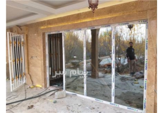 پنجره دوجداره کشویی / پنجره کشویی در تهران پنجره دو جداره کشویی upvc