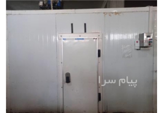 سردخانه بالای صفر ۲متر در ۴ متر ارتفاع دو چهل در تبریز سردخانه بالای