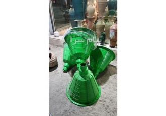 گلدان درب چاه در ری گلدان پلاستیکی به همراه درپوش پلاستیکی مقاوم محکم