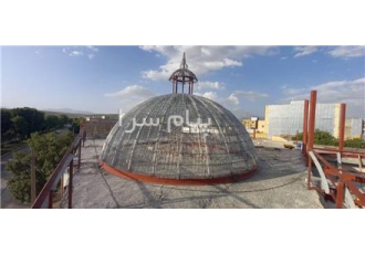 اجرای انواع سازه های گنبدی با پوشش ورق osb و شینگل