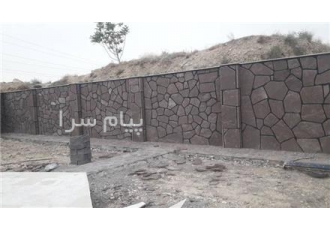 ساخت نمای دیوار با سنگ مالون حرفه ای زیبا مقاوم