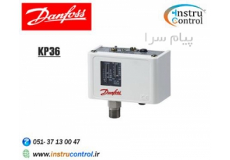 پرشر سوئیچ برند دانفوس مدل KP۳۶ در مشهد توضیحات پرشر سویئچ دانفوس KP36