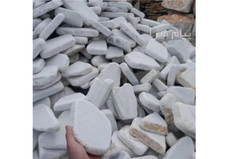 فروش سنگهای قلوه رنگی و شن رنگی بسته بندی شده در رشت تولیدی سنگ قلوه