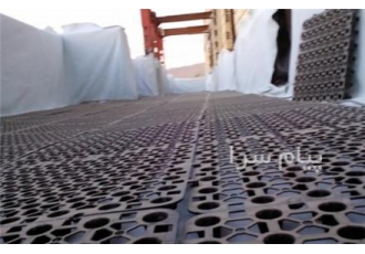 زهکش سه بعدی زهکش سه بعدی روف گاردن ژئودرین های سه بعدی از جنس HDPE