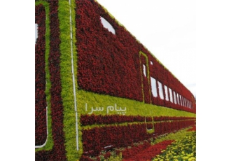 گرین وال دیوار گل در تهران گلدان پلاستیکی گلدان فایبر گلاس تولید