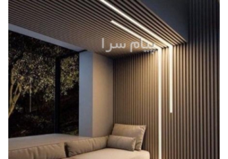 چراغ خطی LED چراغ لاینی LED روکار و توکار در رشت فروش سفارشی چراغ