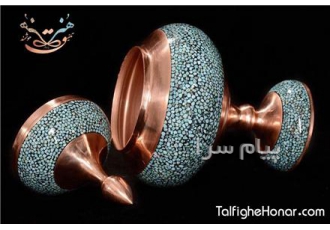 شکلات خوری پایه دار و درب دار فیروزه کوب در تهران شکلات خوری پایه دار