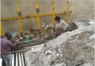 لوله کشی گاز صنعتی خانگی تجاری اداری