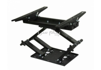 براکت دیواری بازو متحرک براکت براکت متحرک 2 بازو B50 سایز 32×60 قطر ورق