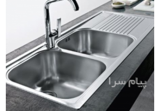 فروش انواع سینک انواع سینک ظرفشویی اخوان ایگل استیل البرز سینک تک لگنه