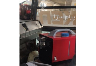 بخاری درجا گازوئیلی سفری کمپر کمپ