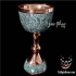 شکلات خوری پایه دار و درب دار فیروزه کوب در تهران شکلات خوری پایه دار
