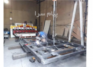 شاسی سی ان سی منبت تخت روتاری در تهران شاسی دستگاه سی ان سی تخت روتاری
