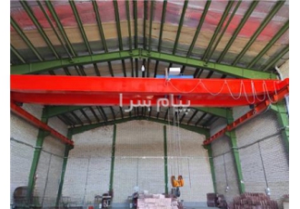 جرثقیل سقفی و دروازه ای در اصفهان طراحی و ساخت انواع جرثقیل سقفی بازویی