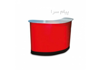 فروش میز کانتر قوس دار دیجی استند میز پیشخوان یا استند کانتر