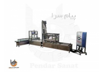 دستگاه پرکن گالن در کرج مناسب برای پر کردن گالن 10 الی 25 لیتری با دقت