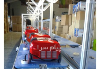 کانوایر خط تولید (مونتاژ) لوازم خانگی در کرج ماشین سازی صفوی سازنده