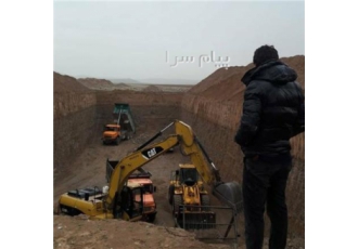 خاکبرداری لودر بیل مکانیکی مشهد اجرای خاکبرداری گود و فنداسیون ساختمان