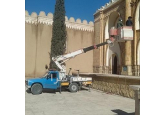اجاره نیسان بالابر نجرثقیل نیسان.جرثقیل بالابر