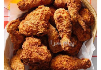 پودر سوخاری روکش مرغ نرمال فیله استریپس و مرینه مرغ