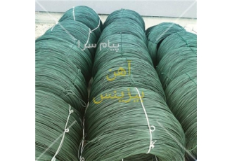 مفتول های گالوانیزه روکشدار PVC سیم روکش دار pvc در تهران مفتول
