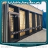 پنجره دوجداره UPVC لمینت طرح چوب پنجره رنگی در تهران پنجره دوجداره
