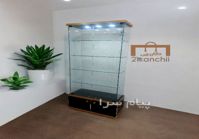 ساخت انواع ویترین شیشه ای در تهران ویترین سالن آرایشی ساخت انواع ویترین