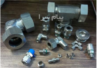اتصالات استیل اینچی و میلیمتری تمامی سفارشات ساخت با استیل 304 و 316