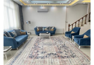 مبلمان راحتی ۸ نفره همراه با نهار خوری ۴ نفره در اسلامشهر یکدست کاناپه